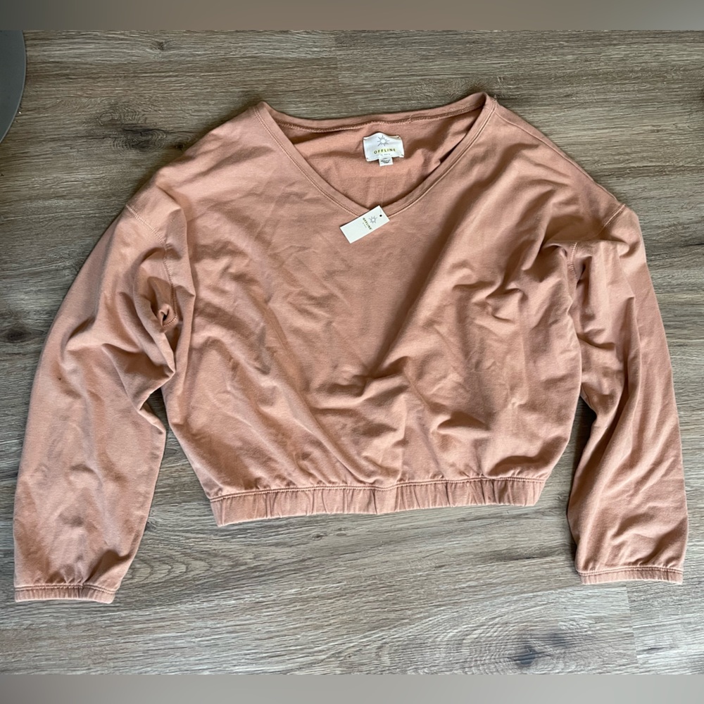 Aerie Offline cropped sweater